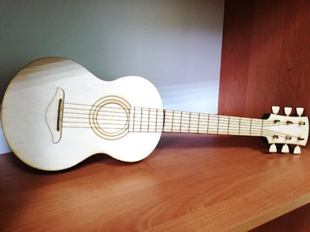 Шкатулка гитара