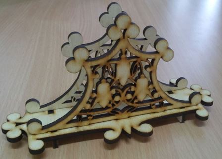 Салфетница резная 