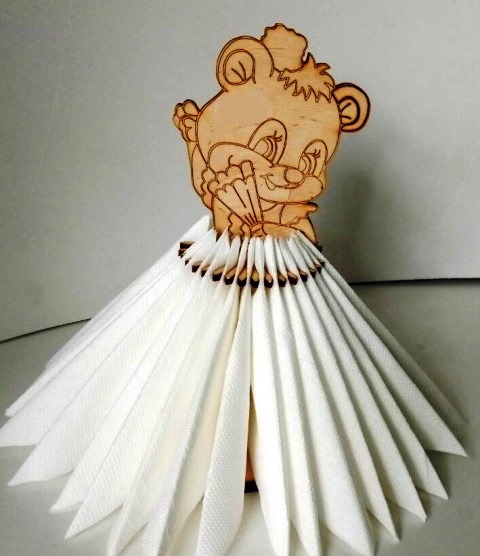 Салфетница фигура № 1-3