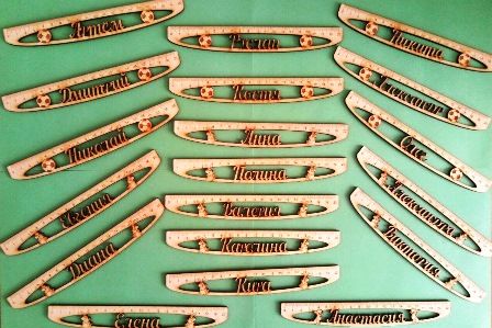 Линейка именная 20 см 