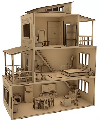 Дом с мебелью/без мебели 