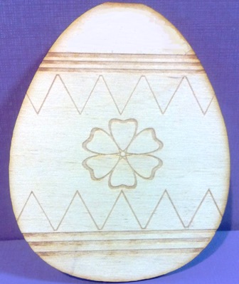 Яйцо пасхальное с гравировкой