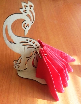 Салфетница птица 2