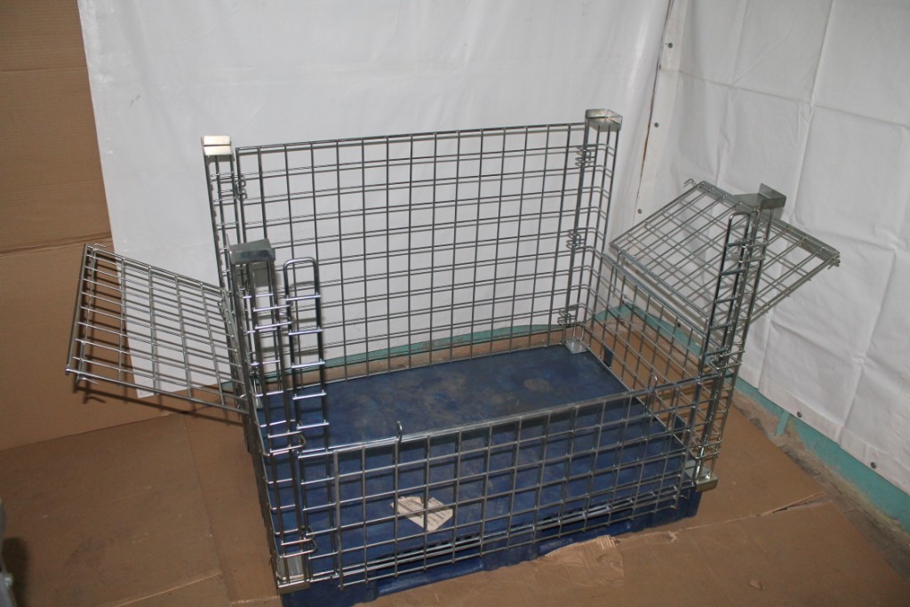 Ограждения сетчатые 1200х800х800 (с 1/3 дверками) ячейка 75х75 мм.