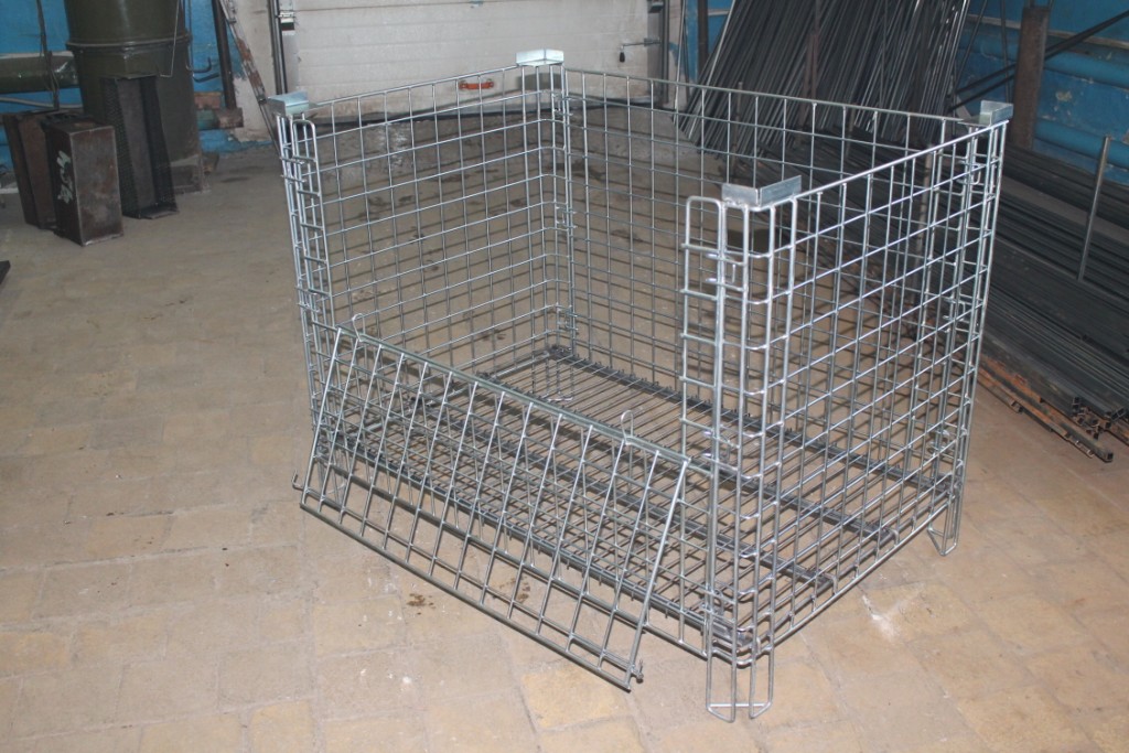 Ограждения сетчатые с сетчатым дном на ножках 1200х800х900