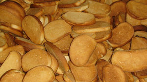 Сухари  "Любимые " с ванилином.