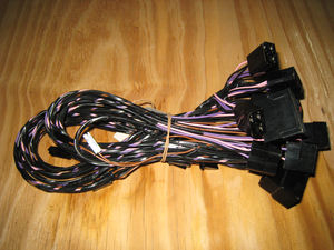 Жгуты подсветки номерного знака