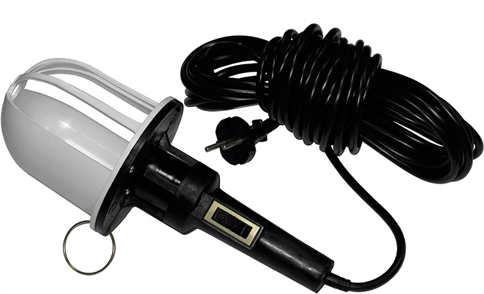 Светильник ручной переносной с выключателем