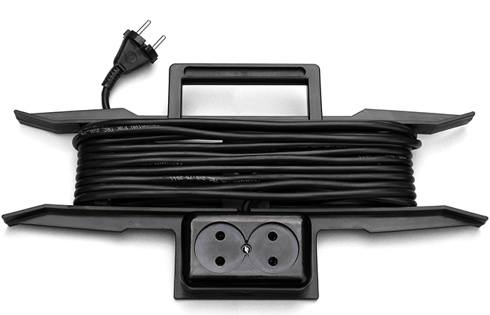 Удлинитель двухместный на рамке