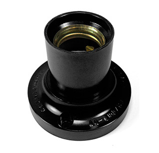 Электропатрон фланцевый потолочный