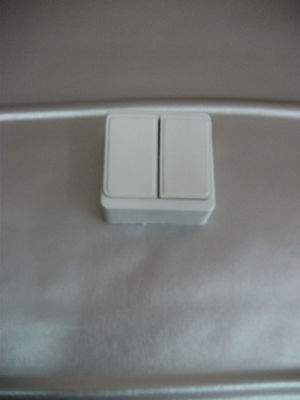 Выключатель открытой установки двухклавишный