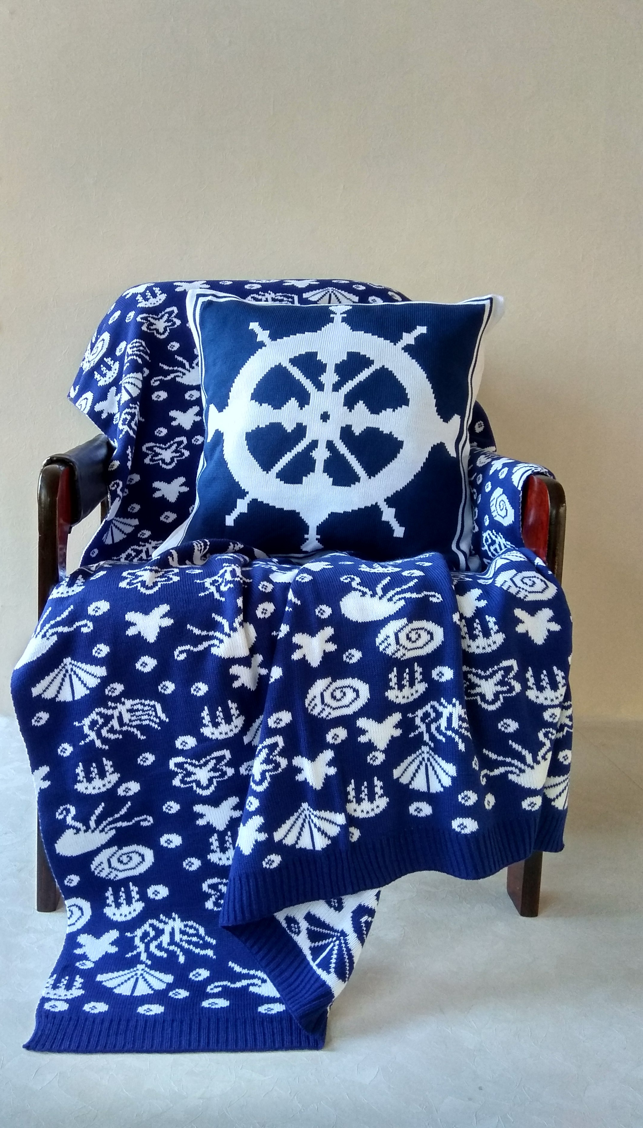 Плед и чехол для подушки