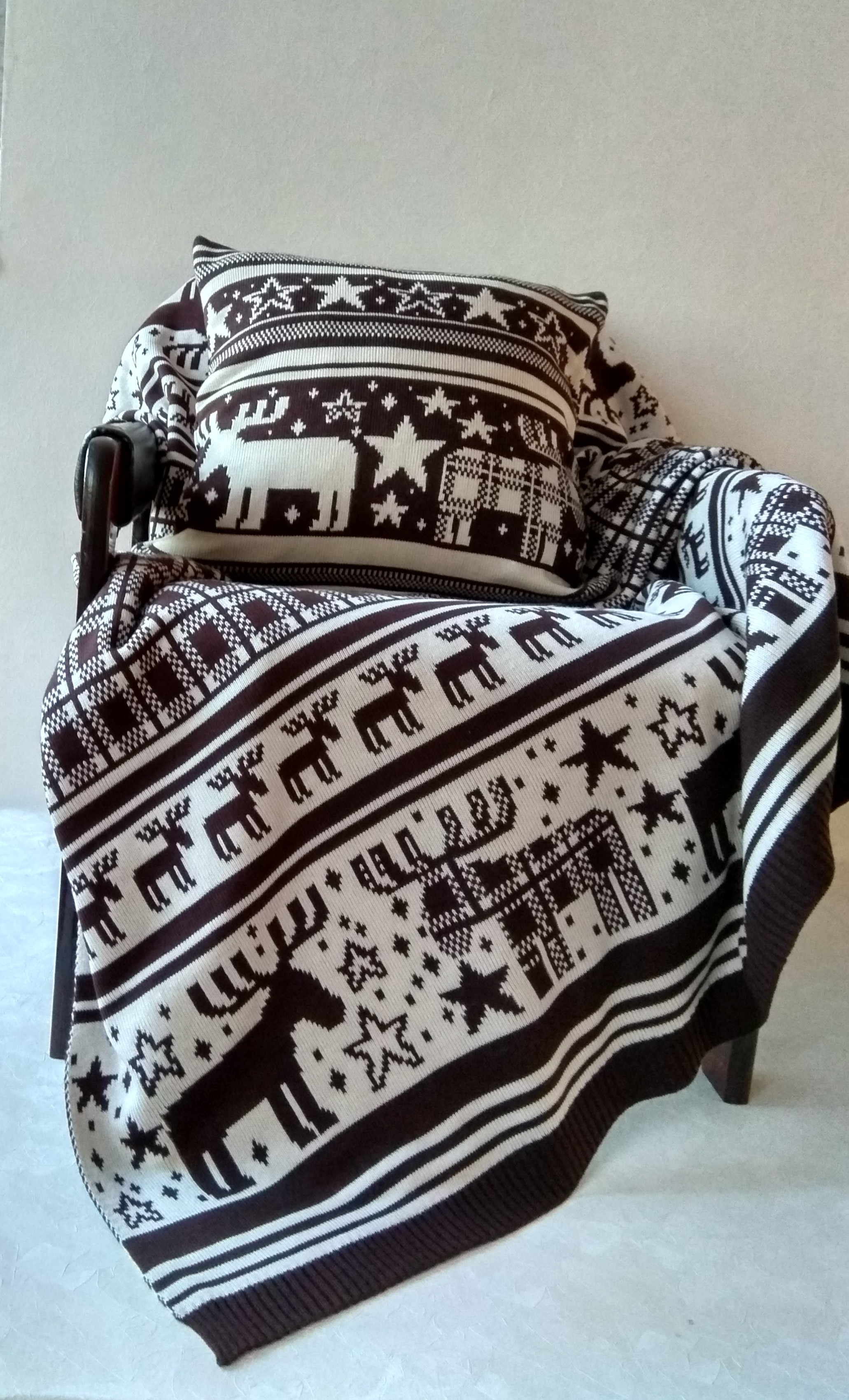 Плед и чехол для подушки