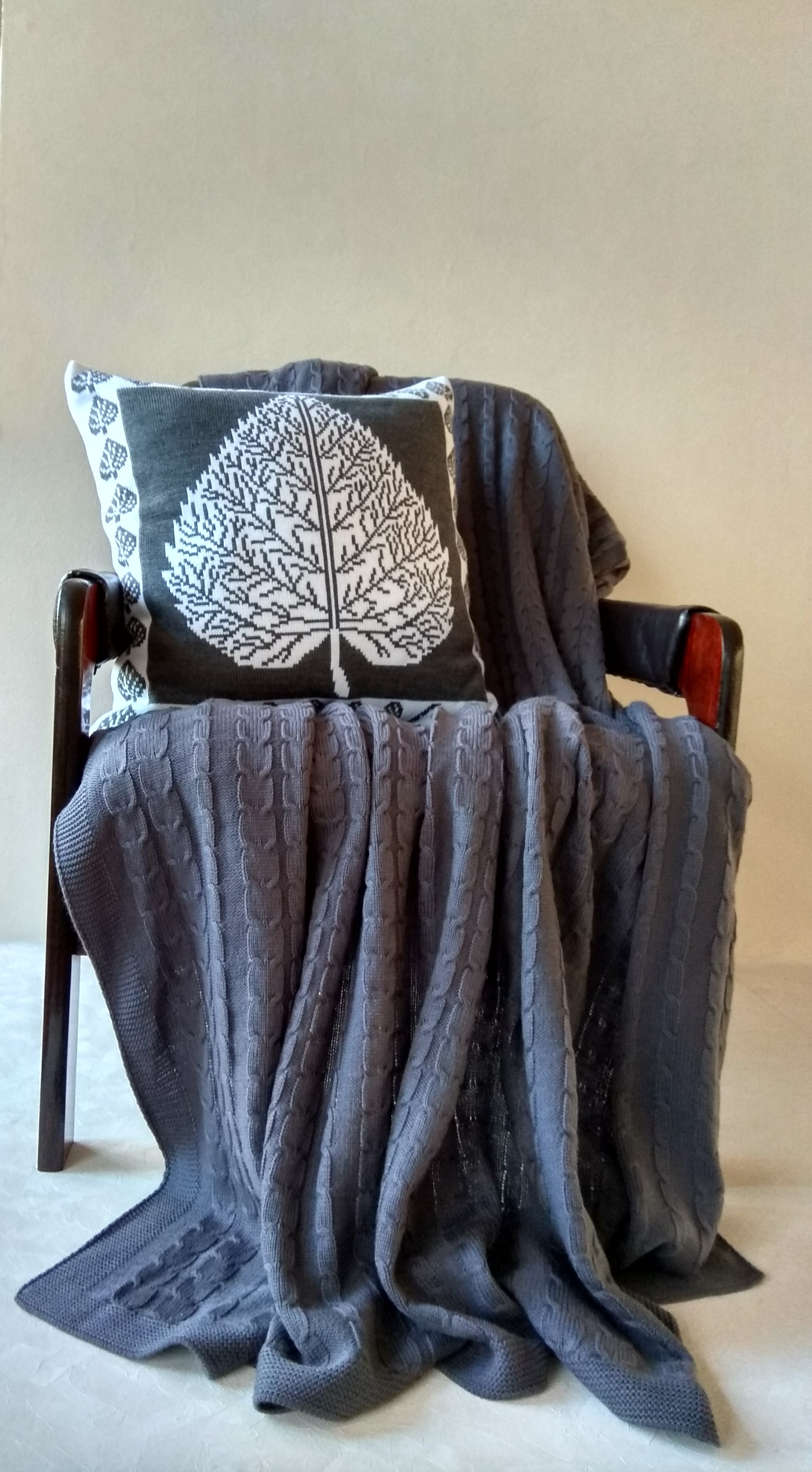 Плед и чехол для подушки