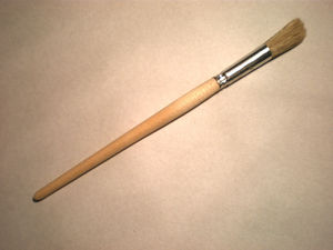 Кисть филеночная круглая № 18