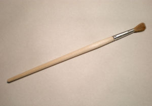 Кисть художественная живописно круглая колонок №6