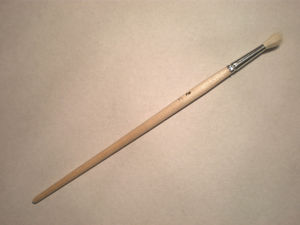 Кисть художественная живописно круглая коза № 7