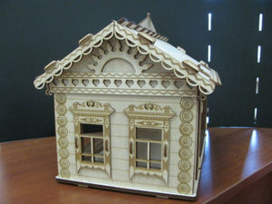 Кормушка для птиц "Русская изба"