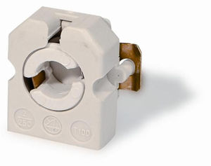 Патрон для люминесцентных  с компенсацией