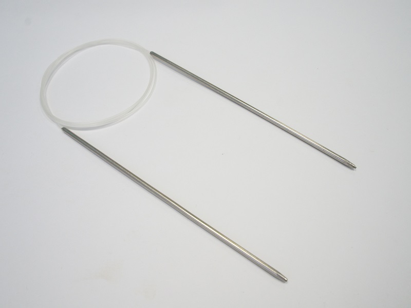 Спица вязальная с гибкой связью (леска) Ф2,5