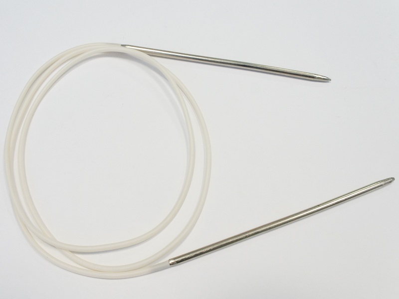 Спица вязальная с гибкой связью (трубка ПВХ)