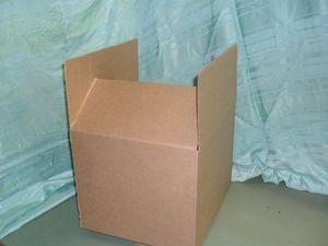 Гофроящик  четырехклапанный, склеенный