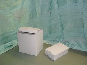 Коробка крой сборная под электротовары