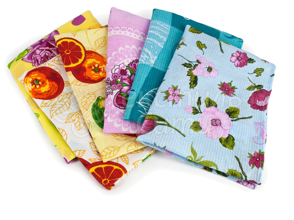 Полотенце вафельное