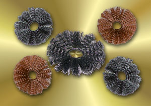 Щетка металлическая (из полипропилена) на кольце