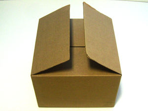 Гофрокоробка высечная четырехклапанная