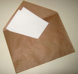 Конверт серый