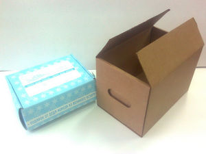 Пачка из гофрированного картона