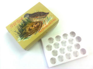 Пачка под перепелинное яйцо