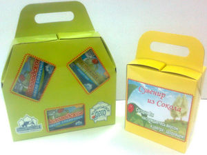 Пачка под молочные консервы