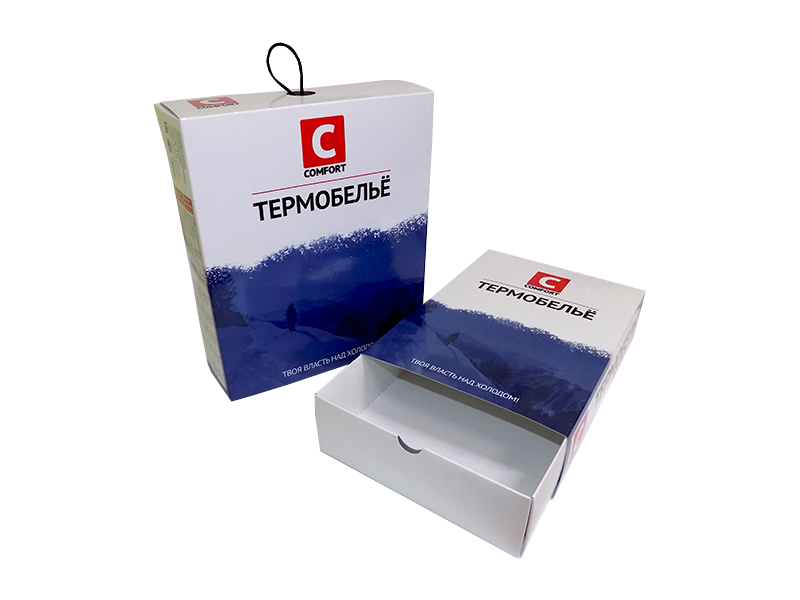 Коробка (шубер) с вкладышем под термобельё