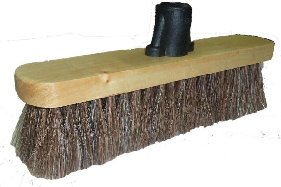 Щётка для подметания пола бытовая (конский волос) 