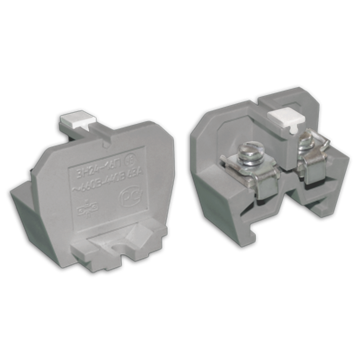 Зажим наборный проходной