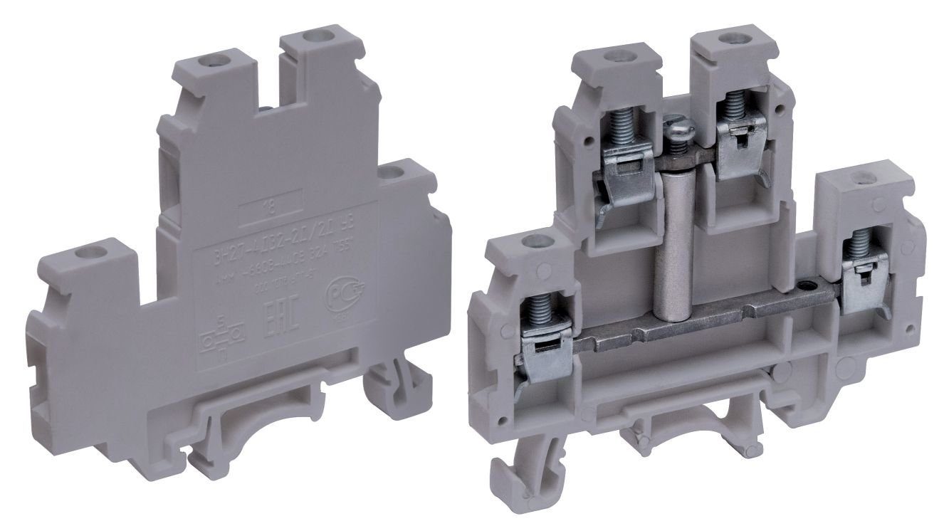 Зажим наборный двухэтажный мостиковый