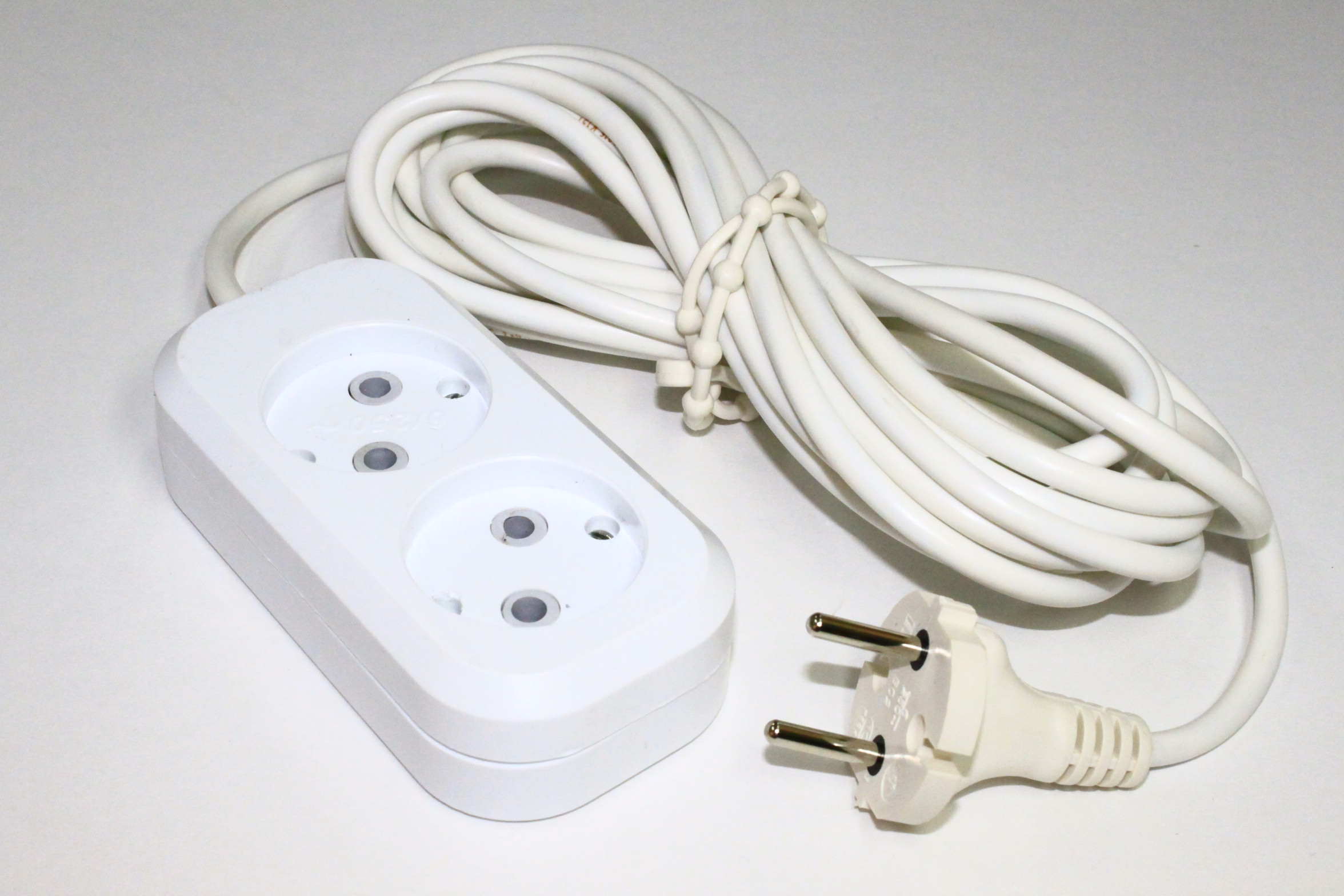 Удлинитель бытовой (2 гнезда)