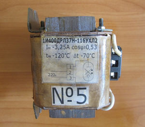 Аппарат пускорегулирующий д/разрядных ламп