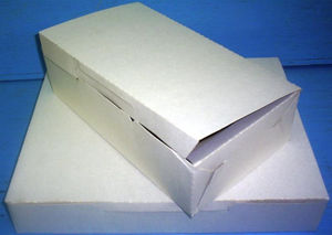 Коробка из картона хром-эрзац