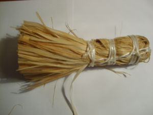 Кисть мочальная