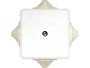 Коробка ответвитвительная открытой установкиIP44 КОА-001-БК без контактной группы 78х78х42