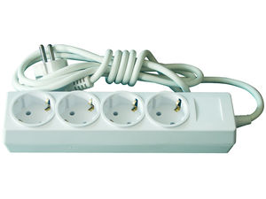 Удлинитель 4-х местный, с заземляющим контактом, 5 метров, У16-200 в индивидуальной упаковке
