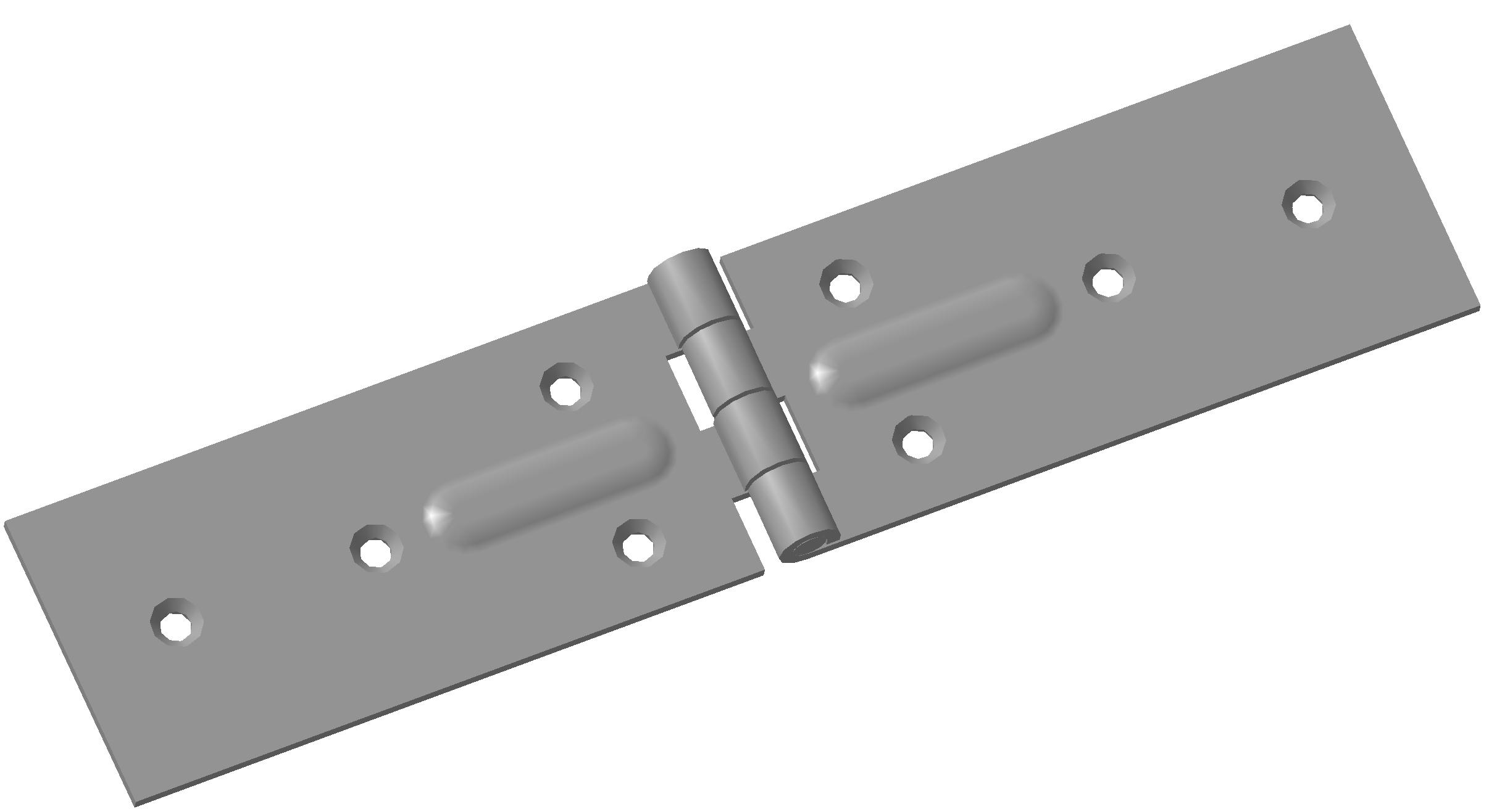 Петля карточная 45х200 тип 3 (кор)х60  