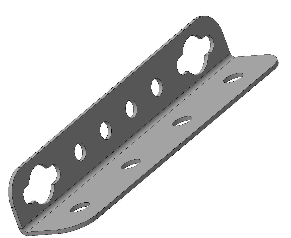 Стяжка кроватная угловая 371.1424.04 (кор)х200  