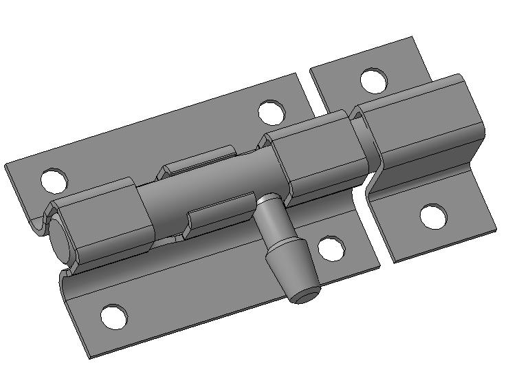 Задвижка накладная ШП-40 (кор)х450  