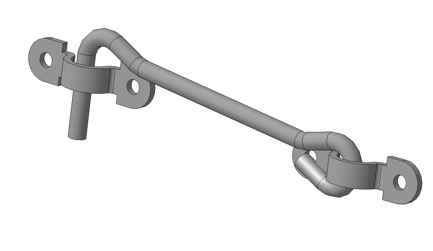 Крючок ветровой КВ-100 (кор)х250  