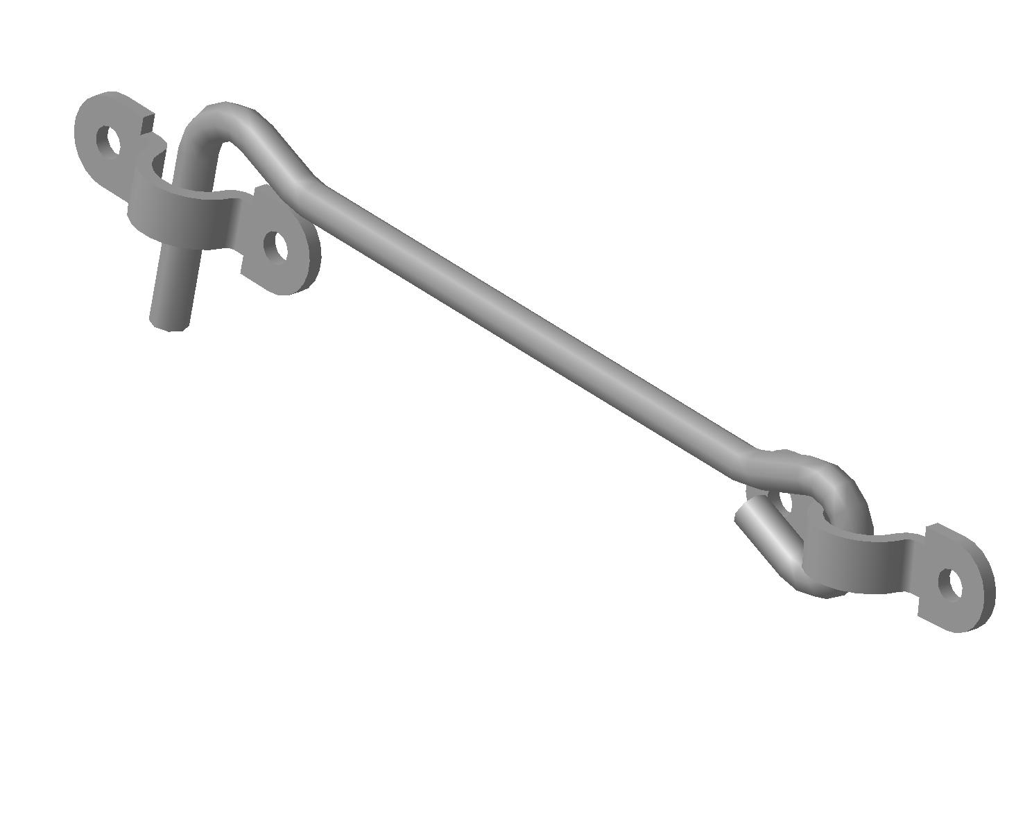 Крючок ветровой КВ-120 (кор)х200  