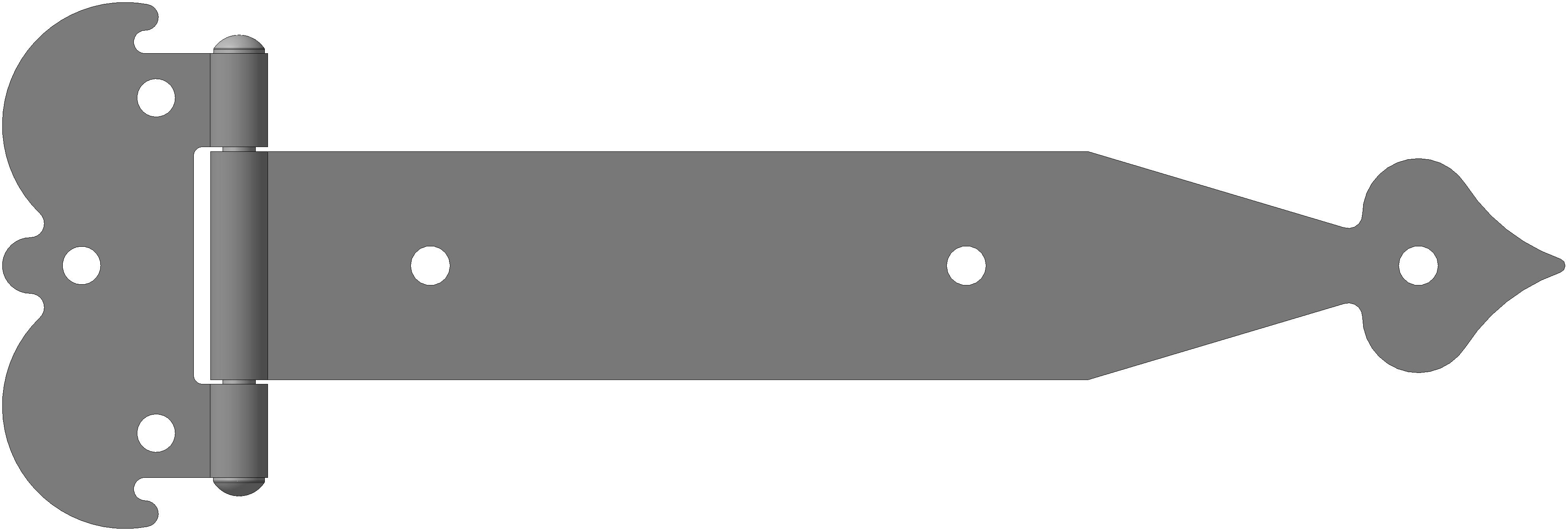 Петля-стрела фигурная ПСФ-290(кор)х24   